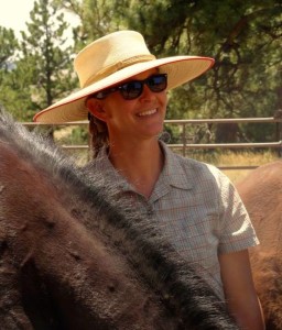 Emily Kitching, president of Eclectic Horseman
